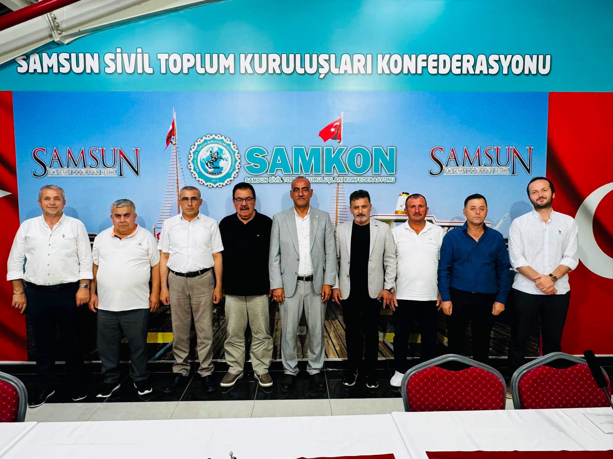 SAMKON Genel Merkezimize Yakakent Belediye Başkan